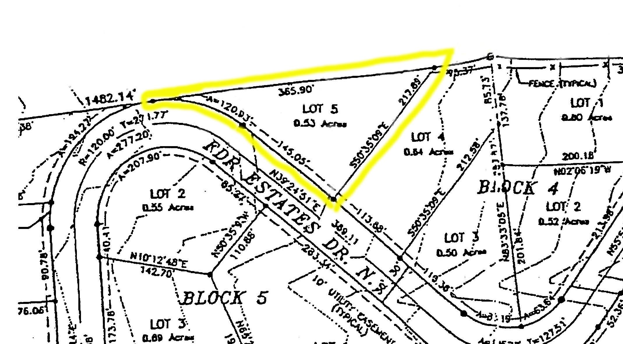 45705 FDR Estates Dr N Grand Coulee  Plat Map 01 color.jpg